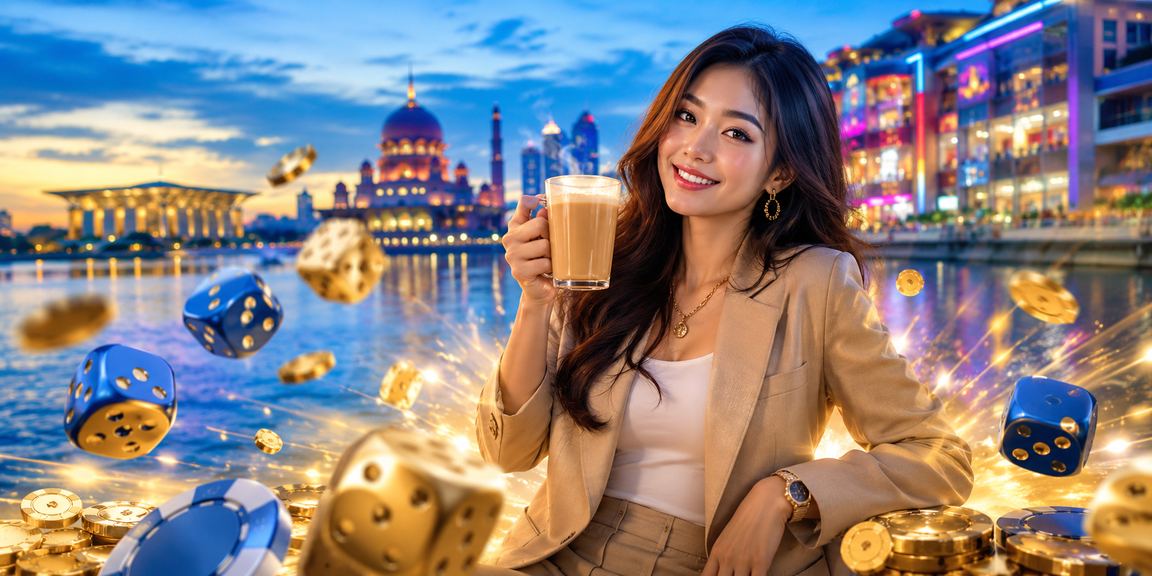 Suasana permainan kad dan dadu di Putrajaya dengan gaya hidup moden Malaysia